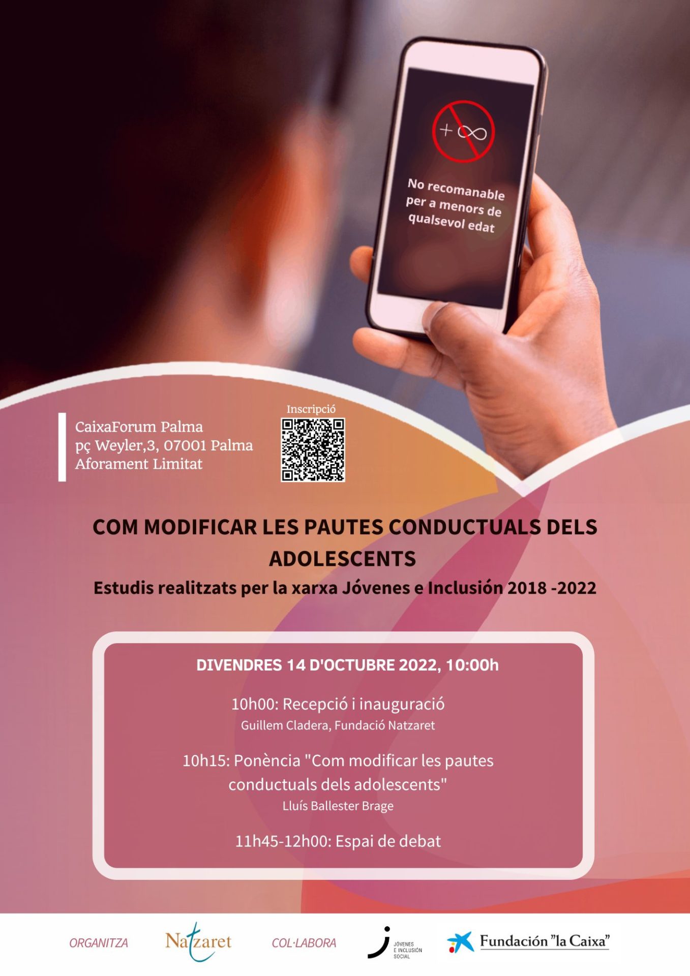 PRESENTACIÓ DE L’ESTUDI DE COM MODIFICAR PAUTES CONDUCTUALS DELS ADOLESCENTS